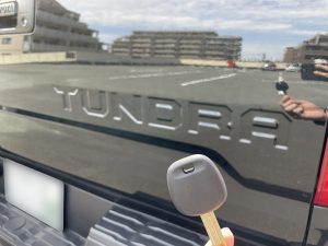 米国トヨタ・タンドラ　スペアキー（合鍵）作製　他店で断られた逆輸入車のスペアキーもおまかせください！